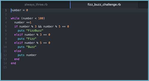 image of fizz-buzz ruby script